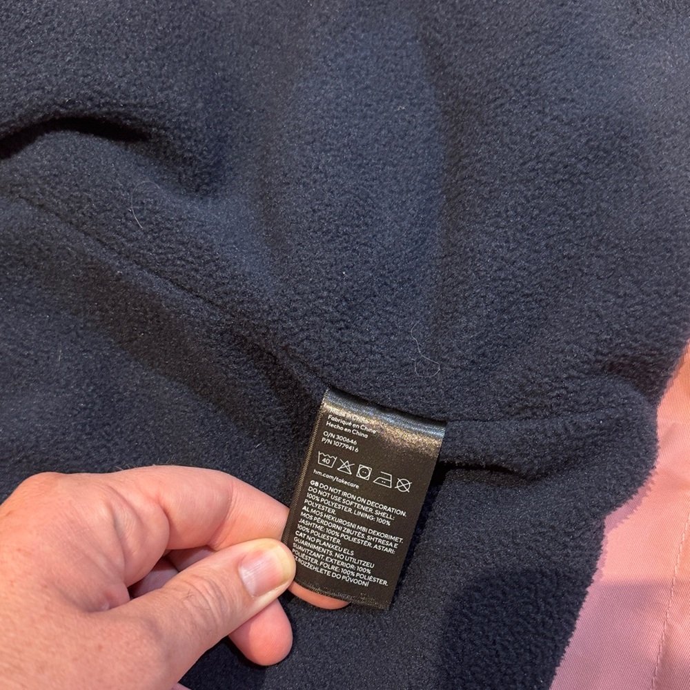 H&M Pink Kids Raincoat with Hood - Picture 5 of 5